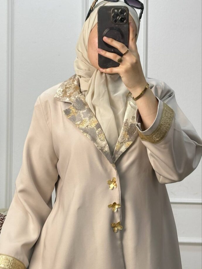 ⁦Abaya julia brocard عباية بروكار جوليا⁩ - الصورة ⁦4⁩