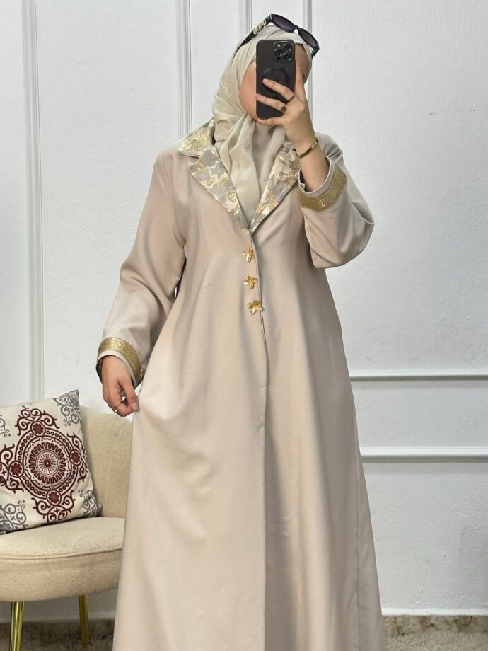 ⁦Abaya julia brocard عباية بروكار جوليا⁩ - الصورة ⁦2⁩