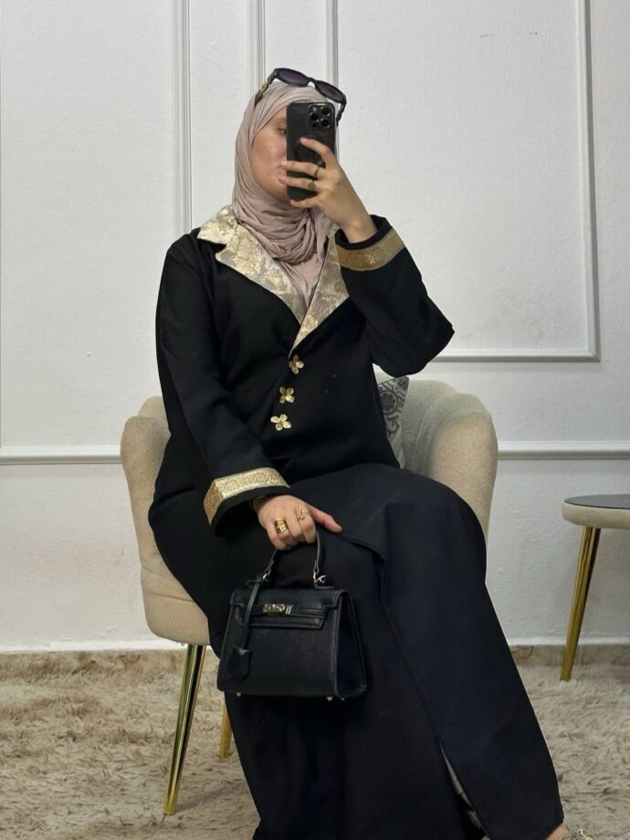 ⁦Abaya julia brocard عباية بروكار جوليا⁩ - الصورة ⁦3⁩